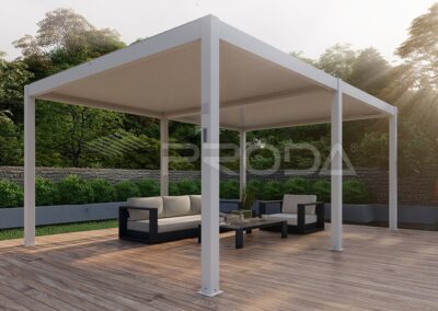MTC szabadon álló pergola – fehér